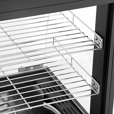 Transparent Commercial Food Display Cabinet FDW-2P