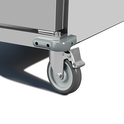 commercial stainless steel food warming cart fw 5sa