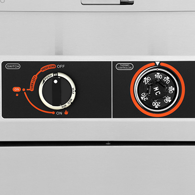 gf 23h series gas deep fryer commercial