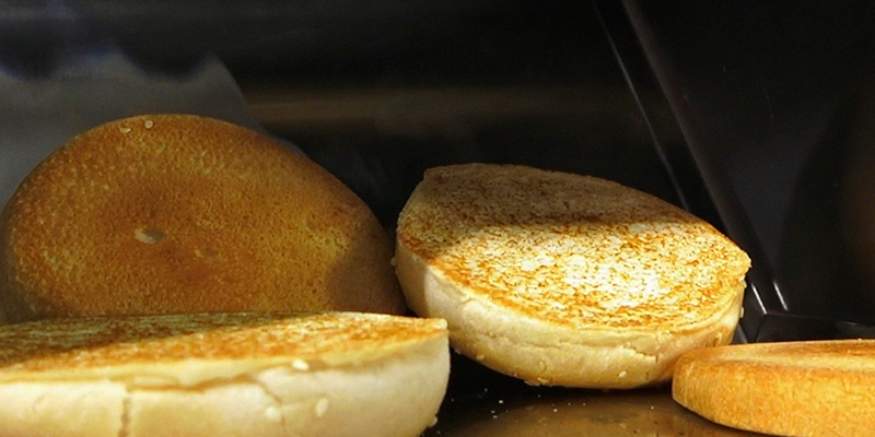 hbv 1 series commercial hamburger toaster