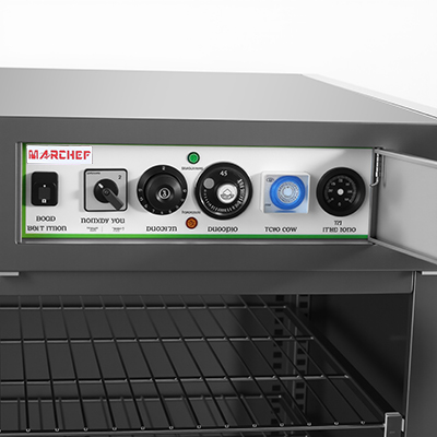 Commercial Stainless Steel Food Warming Cart FW-5SA