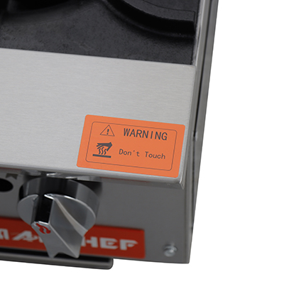 mgg24 mf series commercial gas griddle dual burners