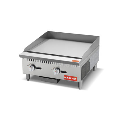 mgg24 mf series commercial gas griddle dual burners