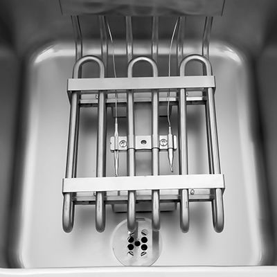 vertical commercial large capacity fryer ef 161vc