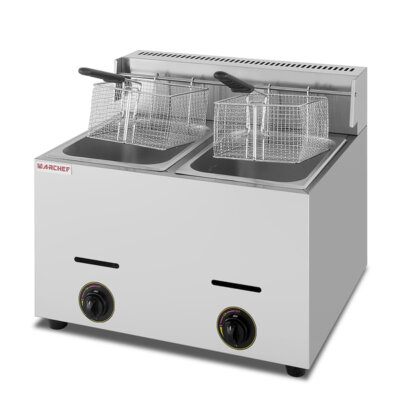 marchef desktop gas fryer gf 72