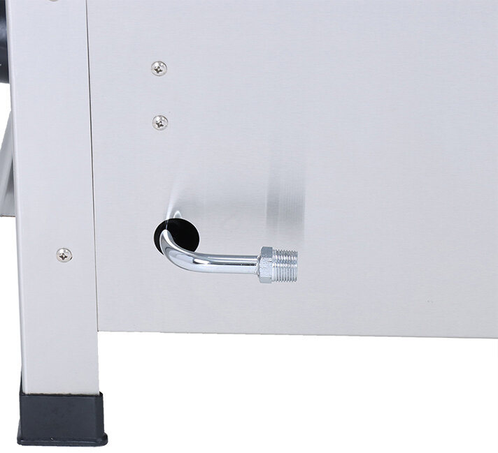 2 burner stainless steel gas grill 1102b