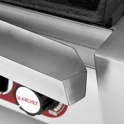 pg 812a professional commercial flat top grill