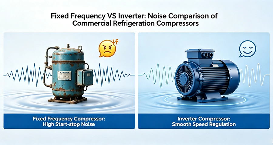 Commercial Refrigeration Compressors inverter compressor vs fixed frequency commercial refrigeration