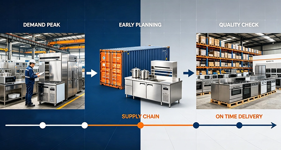 Seasonal Demand Forecasting Seasonal Demand Forecasting in Commercial Kitchen Equipment Sourcing