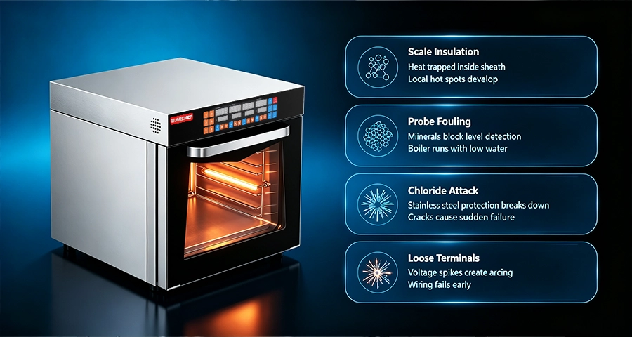 Combi Oven Heating Element Inspection Commercial combi oven heating element inspection