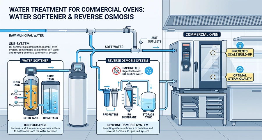 Water Filtration System for Combi Ovens Commercial water filtration system for combi ovens