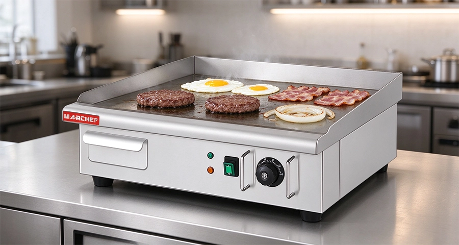 plate thickness comparison griddle 1/2 vs 3/4 vs 1 inch